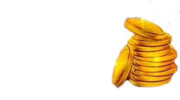 Изображение стопки золотых монет, представляющее бонус кэшбэка в Азино777 интернет-казино.